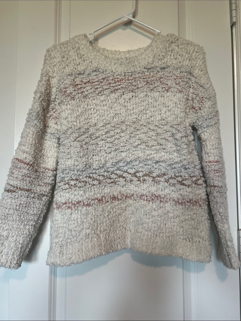 Cozy Cream Textured Women's Sweater